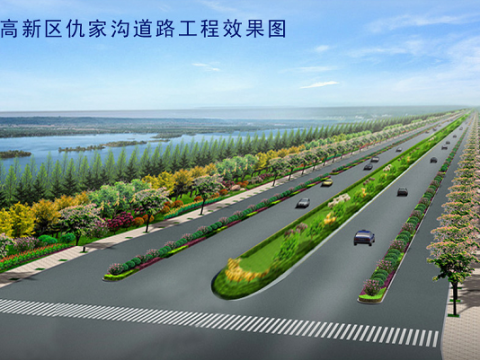 襄陽高新技術產(chǎn)業(yè)開發(fā)區(qū)仇家溝路工程